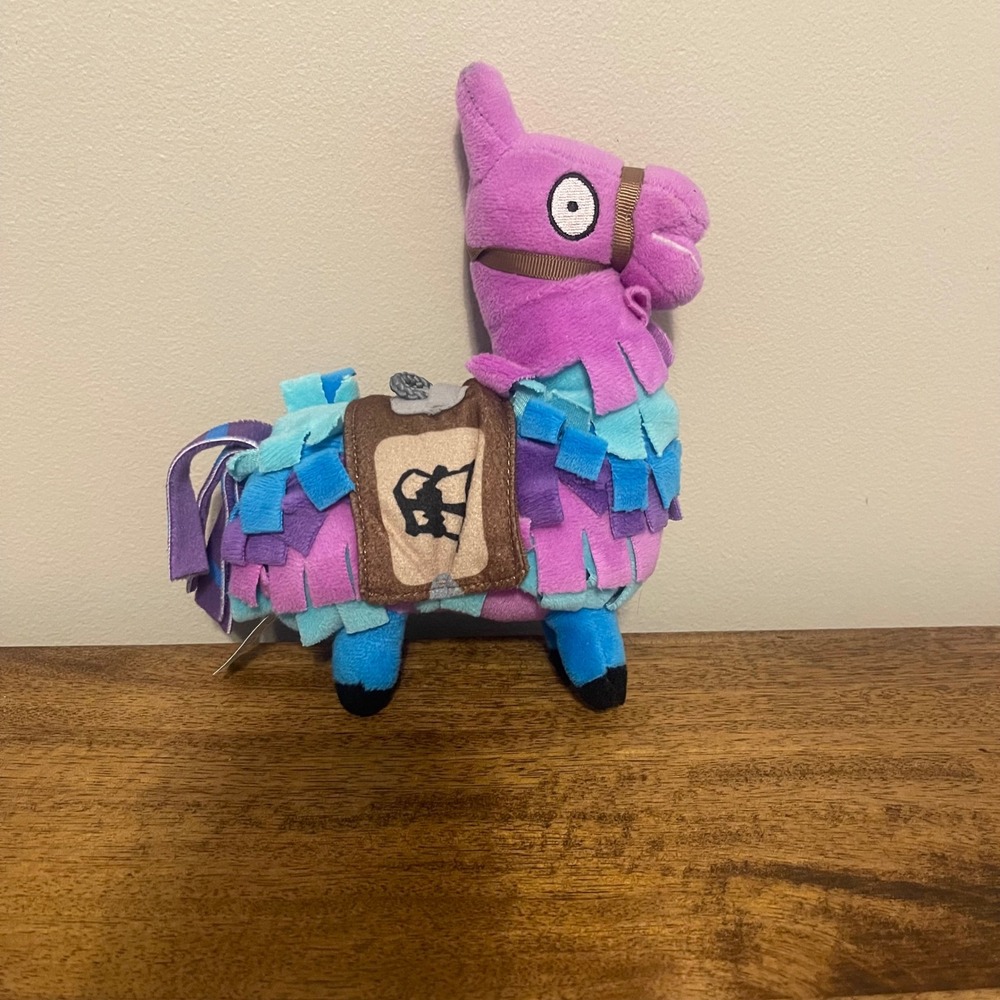 Fortnite Kids 7in Plush Loot Llama Purple Blue Pink Jazwares FNT0037 Russ